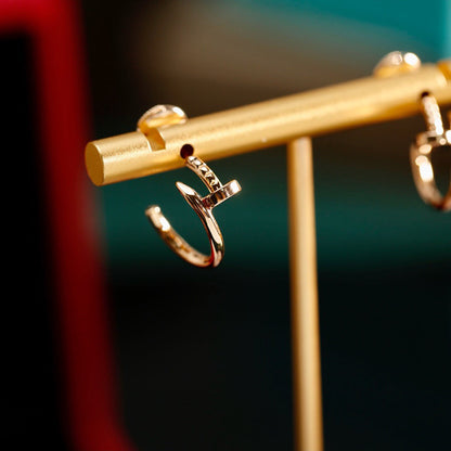 [Love Lucky]JUSTE NO DIAMOND SMALL EARRINGS