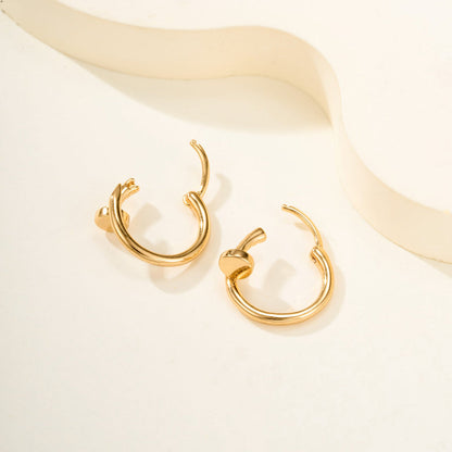 [Love Lucky]JUSTE NO DIAMOND MINI EARRINGS