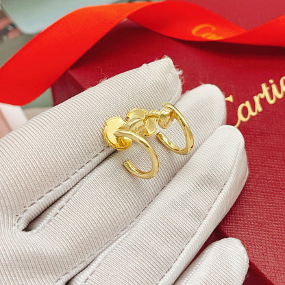 [Love Lucky]JUSTE NO DIAMOND MINI EARRINGS