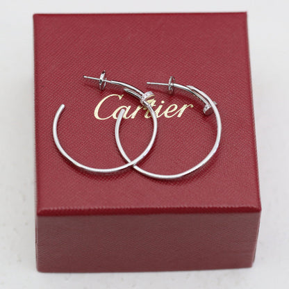 [Love Lucky]JUSTE HALF DIAMOND LARGE EARRINGS