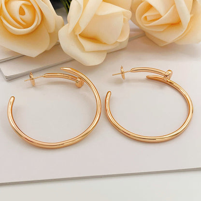 [Love Lucky]JUSTE NO DIAMOND LARGE EARRINGS