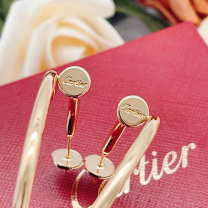 [Love Lucky]JUSTE NO DIAMOND LARGE EARRINGS