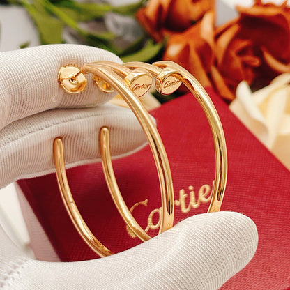[Love Lucky]JUSTE NO DIAMOND LARGE EARRINGS