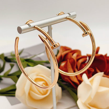 [Love Lucky]JUSTE NO DIAMOND LARGE EARRINGS