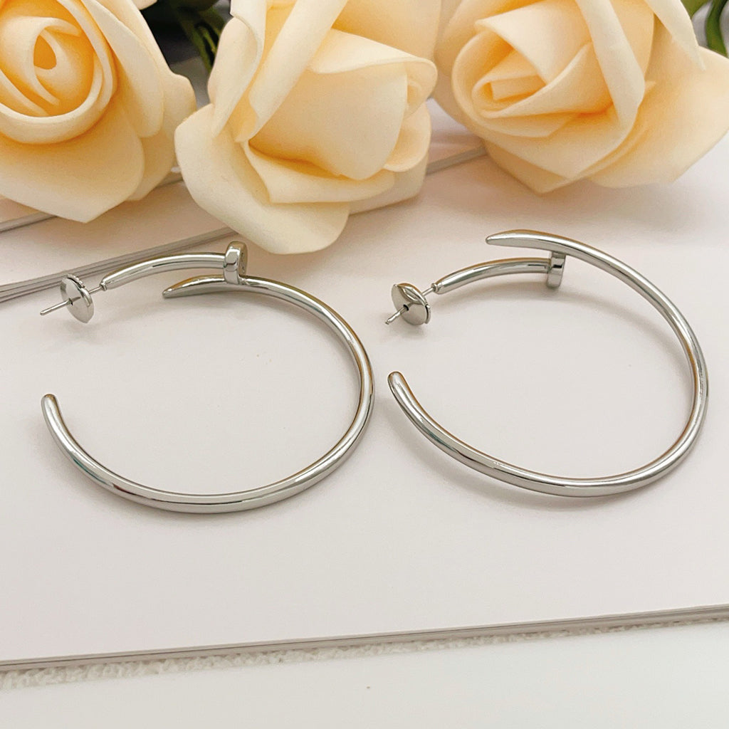 [Love Lucky]JUSTE NO DIAMOND LARGE EARRINGS