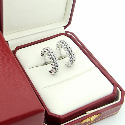 [Love Lucky]CLASH FULL DIAMOND MEDIUM EARRINGS
