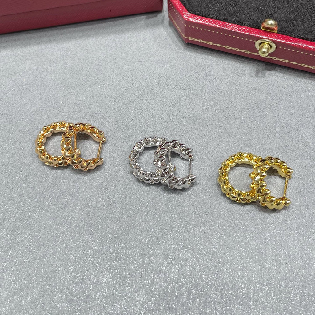 [Love Lucky]CLASH MINI HOOP EARRINGS
