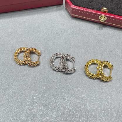 [Love Lucky]CLASH MINI HOOP EARRINGS