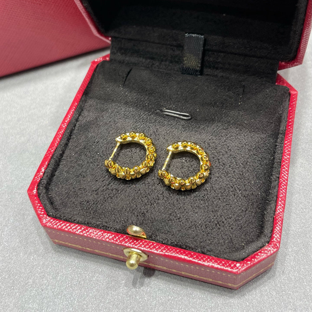 [Love Lucky]CLASH MINI HOOP EARRINGS