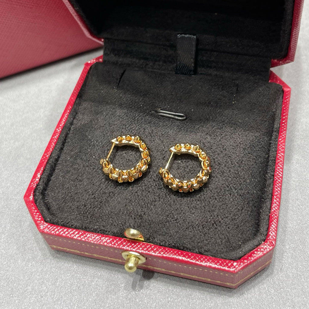 [Love Lucky]CLASH MINI HOOP EARRINGS