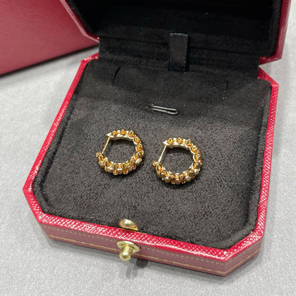 [Love Lucky]CLASH MINI HOOP EARRINGS
