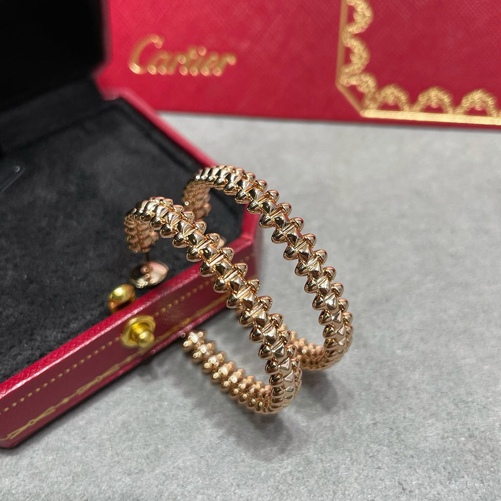 [Love Lucky]CLASH HOOP LARGE EARRINGS