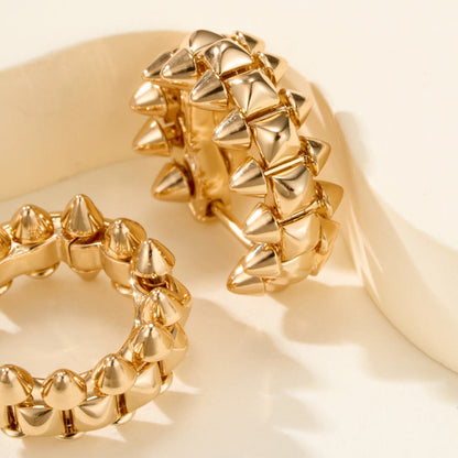 [Love Lucky]CLASH MINI HOOP EARRINGS