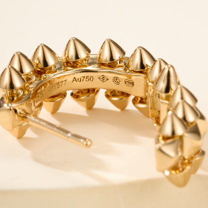 [Love Lucky]CLASH MINI HOOP EARRINGS