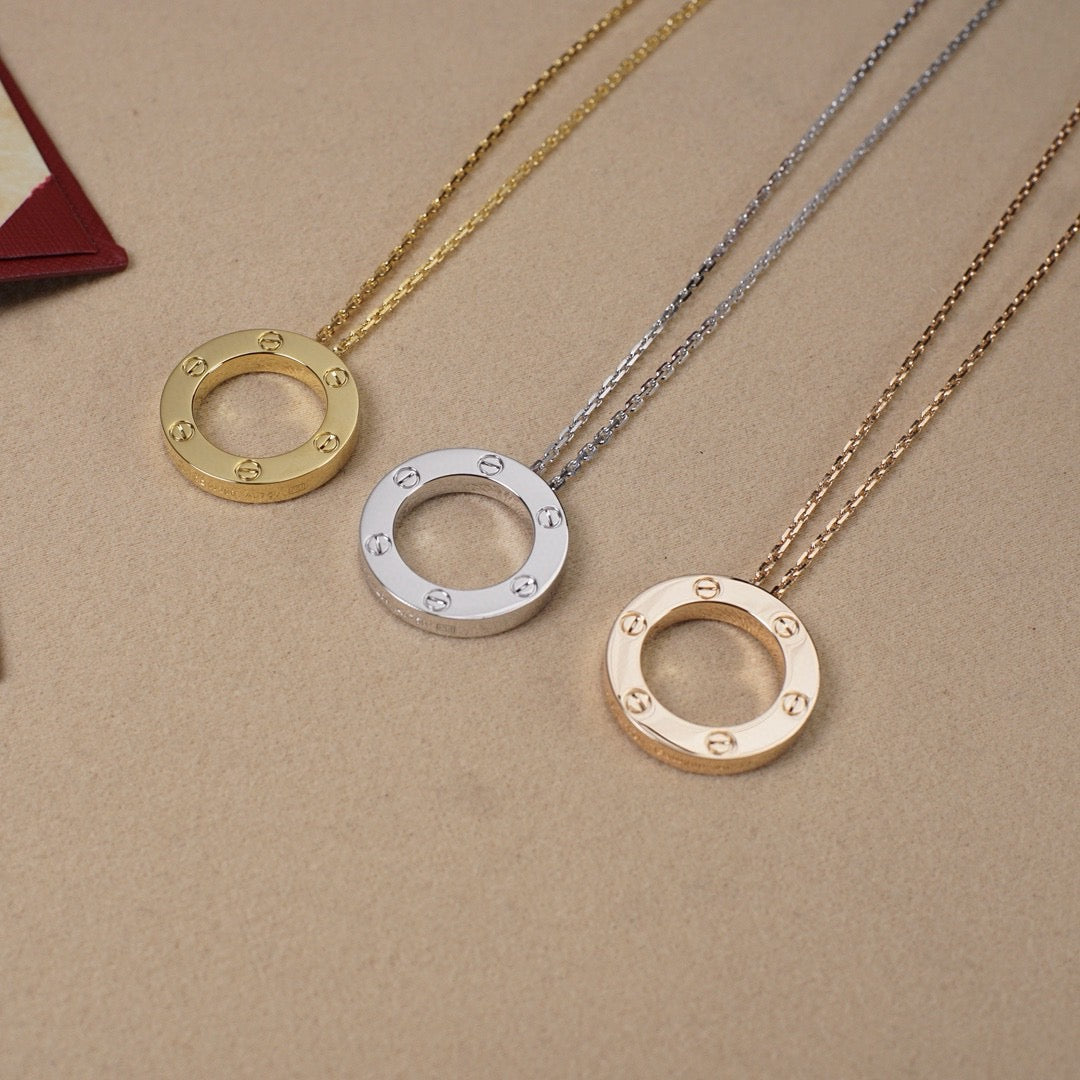 [Love Lucky]LOVE NECKLACE 16MM