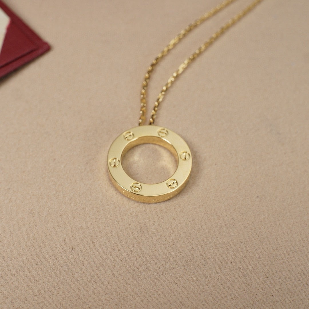 [Love Lucky]LOVE NECKLACE 16MM