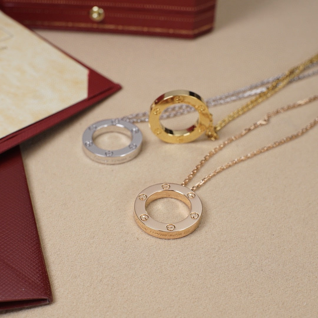 [Love Lucky]LOVE NECKLACE 16MM