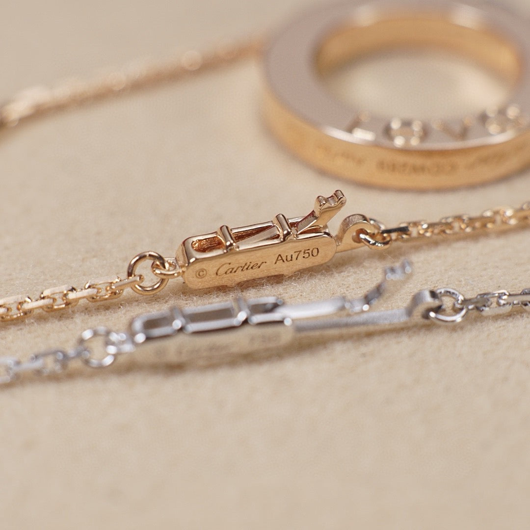 [Love Lucky]LOVE NECKLACE 16MM