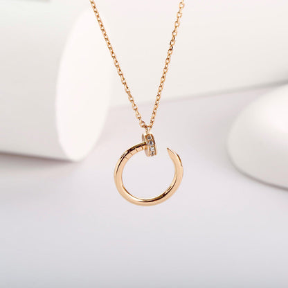 [Love Lucky]JUSTE NECKLACE FULL DIAMOND