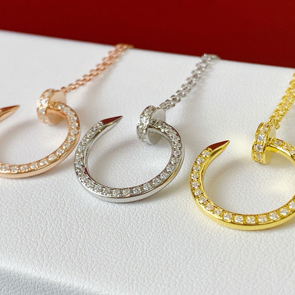[Love Lucky]JUSTE NECKLACE FULL DIAMOND