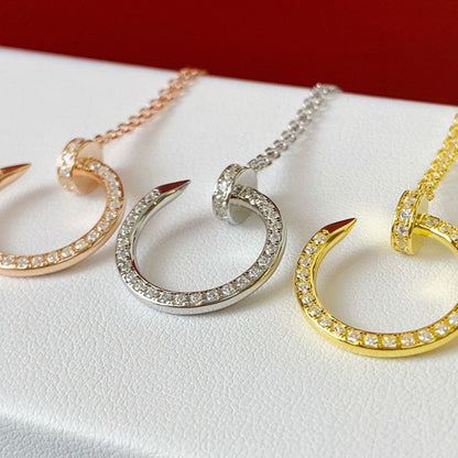 [Love Lucky]JUSTE NECKLACE FULL DIAMOND