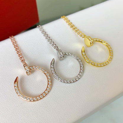 [Love Lucky]JUSTE NECKLACE FULL DIAMOND