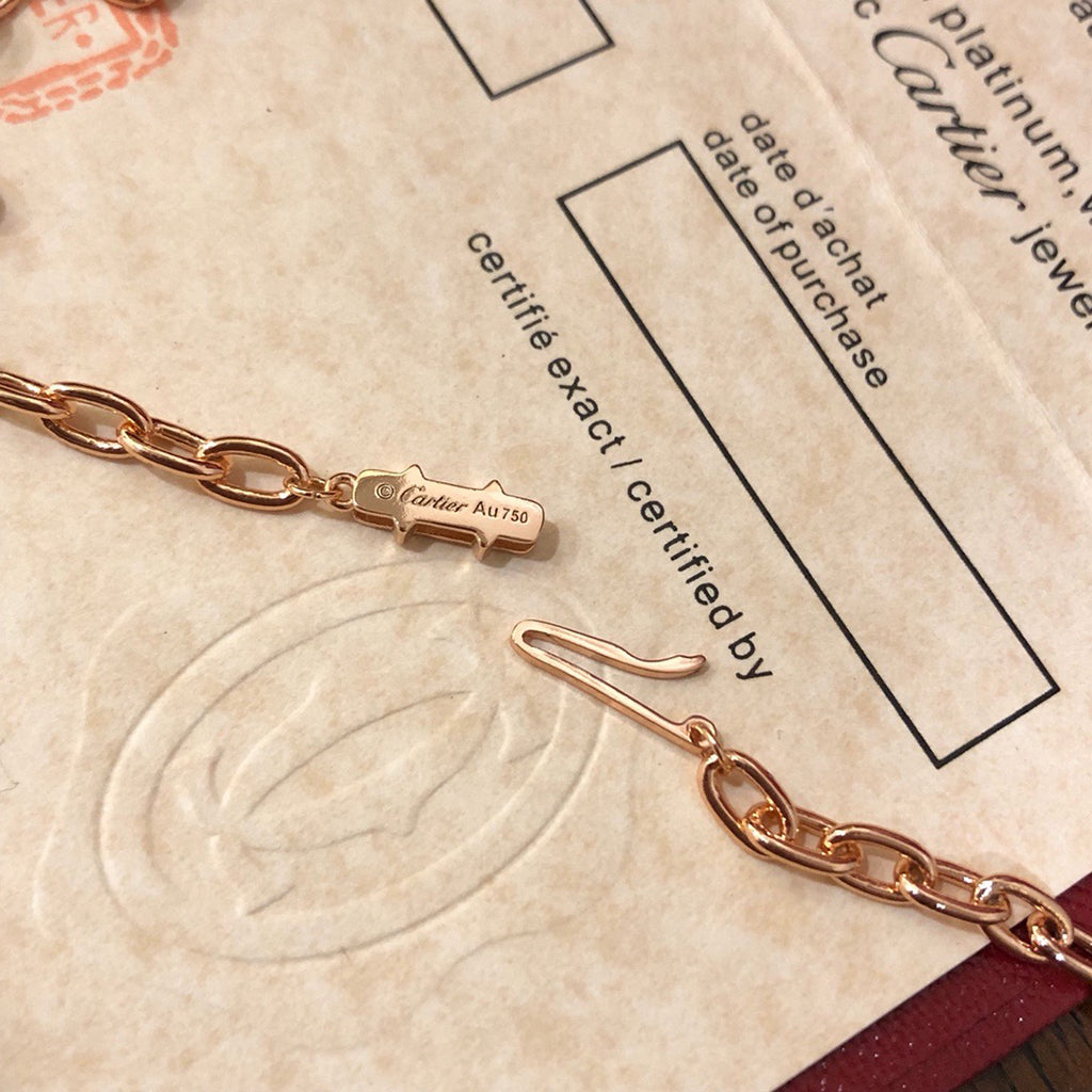 [Love Lucky]JUSTE NECKLACE FULL DIAMONDS