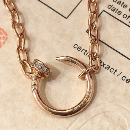 [Love Lucky]JUSTE NECKLACE FULL DIAMONDS