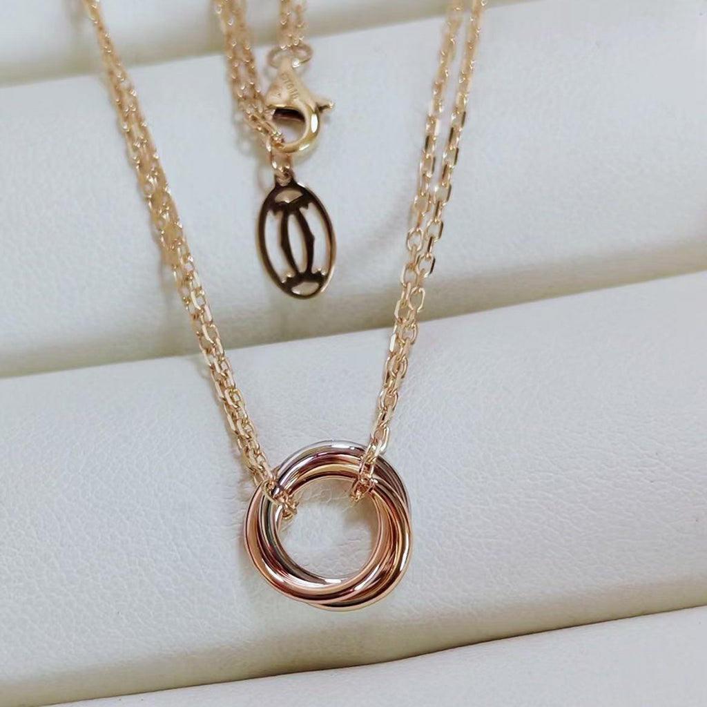 [Love Lucky]TRINITY MINI NECKLACE