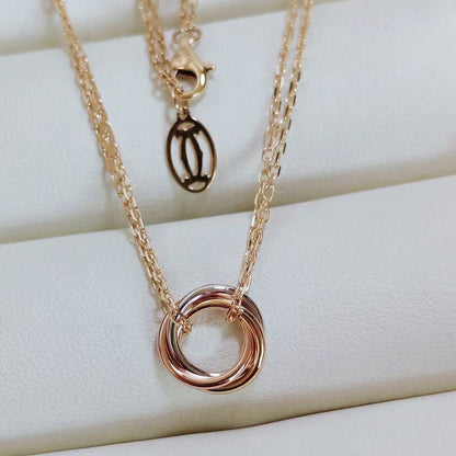 [Love Lucky]TRINITY MINI NECKLACE