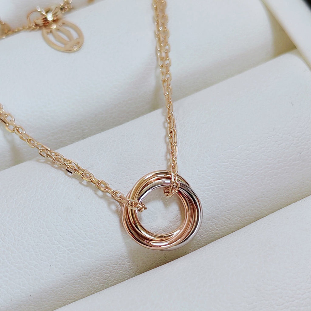 [Love Lucky]TRINITY MINI NECKLACE