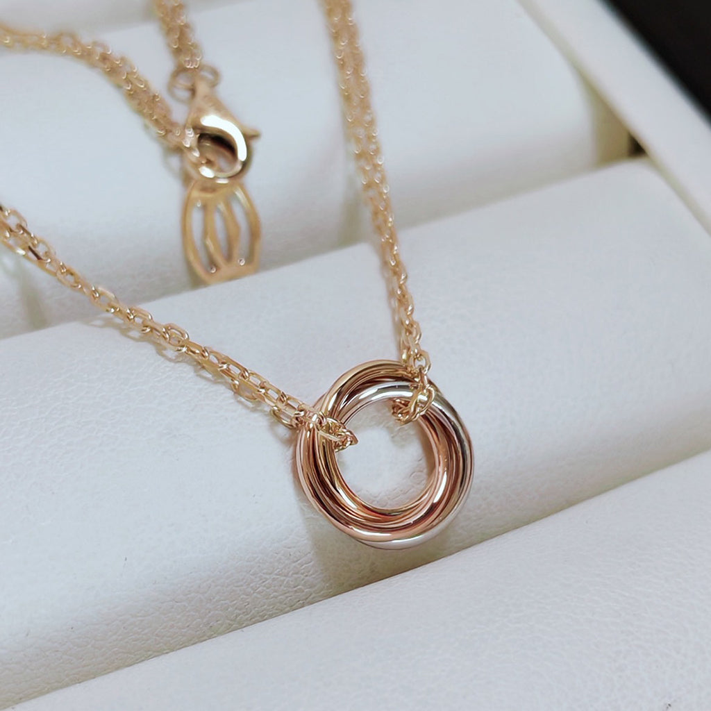 [Love Lucky]TRINITY MINI NECKLACE