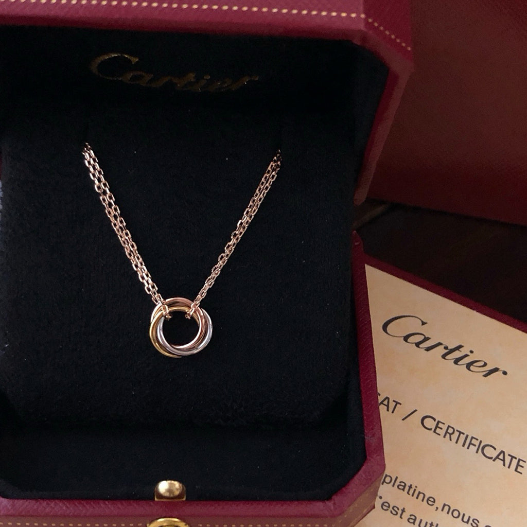 [Love Lucky]TRINITY MINI NECKLACE