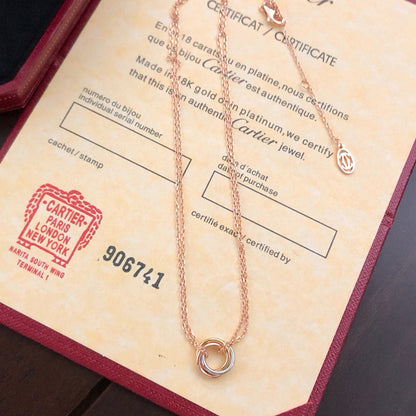 [Love Lucky]TRINITY MINI NECKLACE