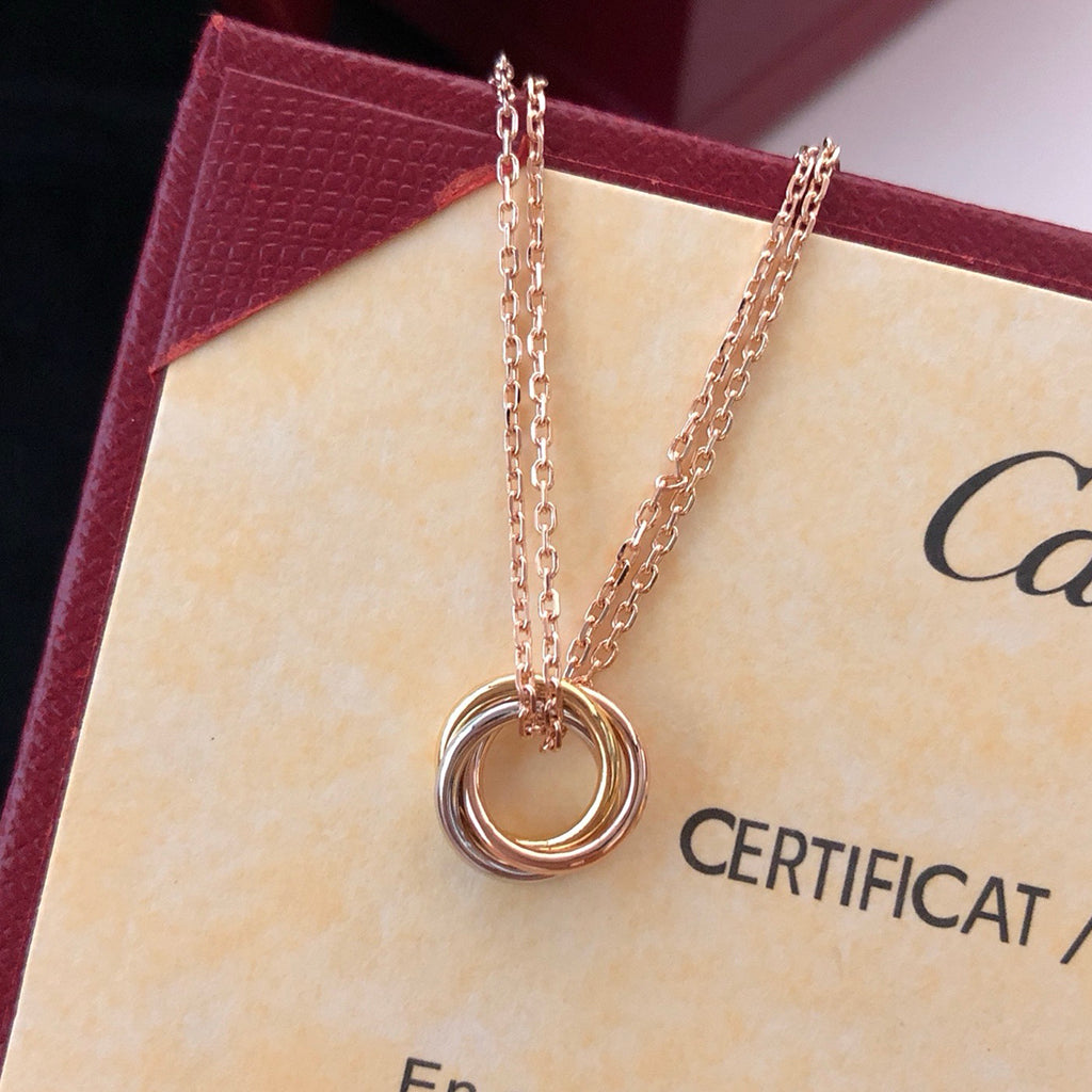 [Love Lucky]TRINITY MINI NECKLACE