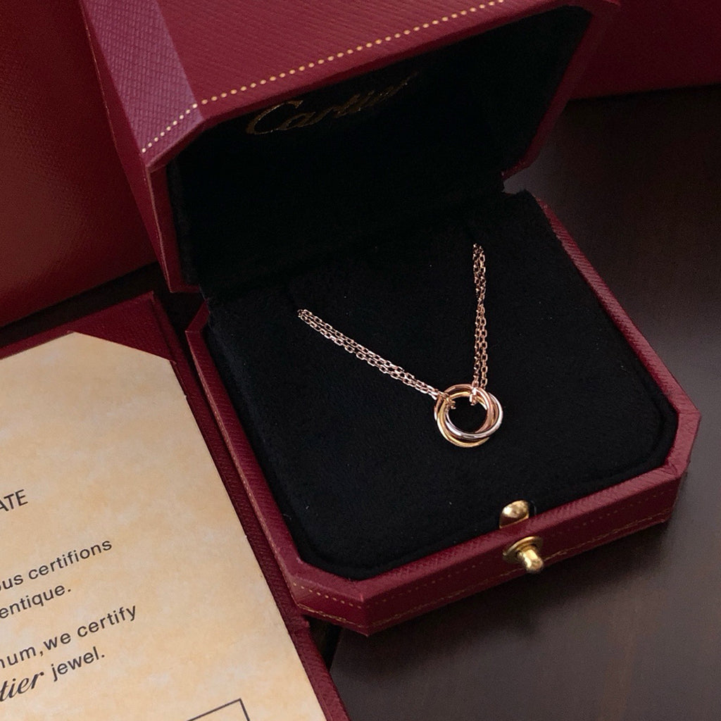 [Love Lucky]TRINITY MINI NECKLACE