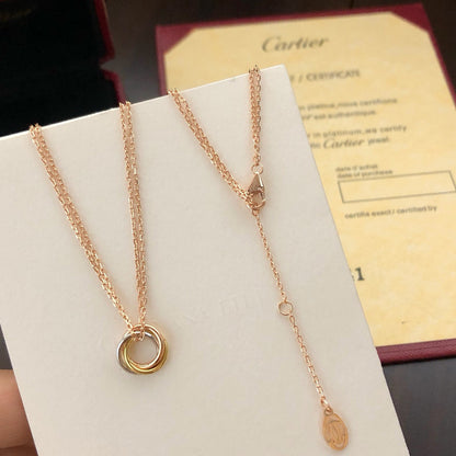 [Love Lucky]TRINITY MINI NECKLACE