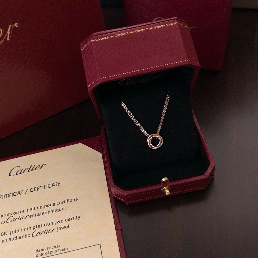 [Love Lucky]TRINITY MINI NECKLACE