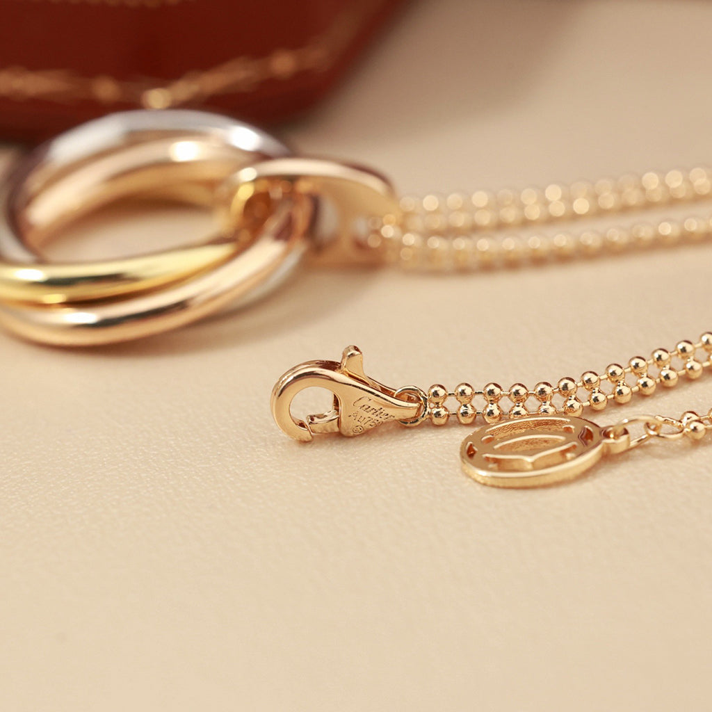 [Love Lucky]TRINITY LARGE NECKLACE