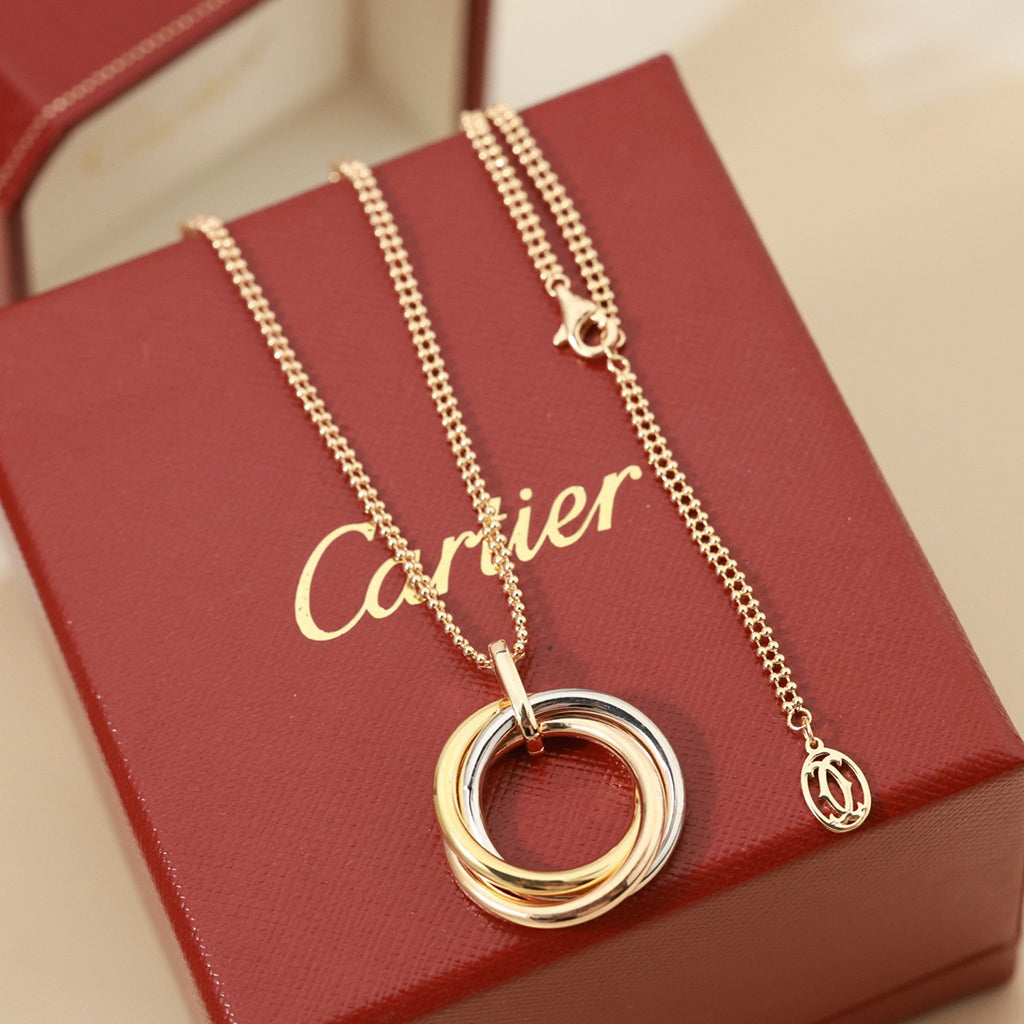 [Love Lucky]TRINITY LARGE NECKLACE