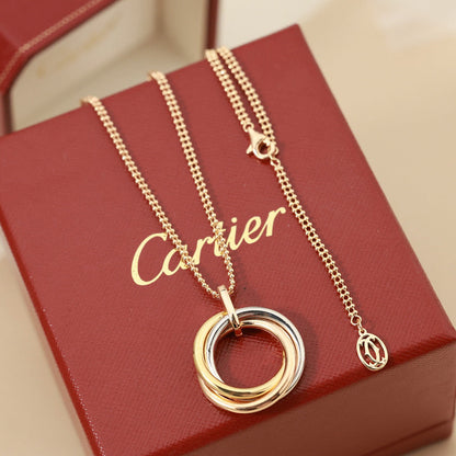 [Love Lucky]TRINITY LARGE NECKLACE