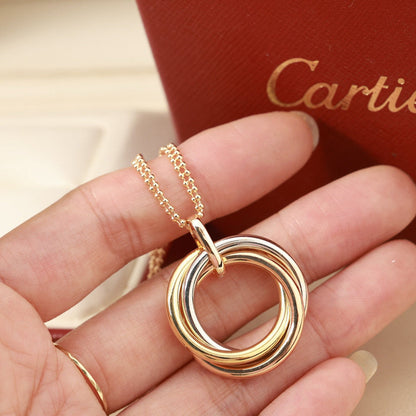 [Love Lucky]TRINITY LARGE NECKLACE