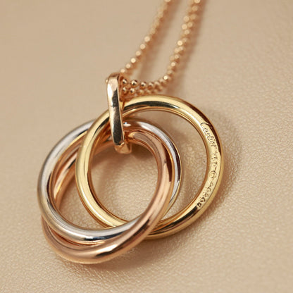 [Love Lucky]TRINITY LARGE NECKLACE