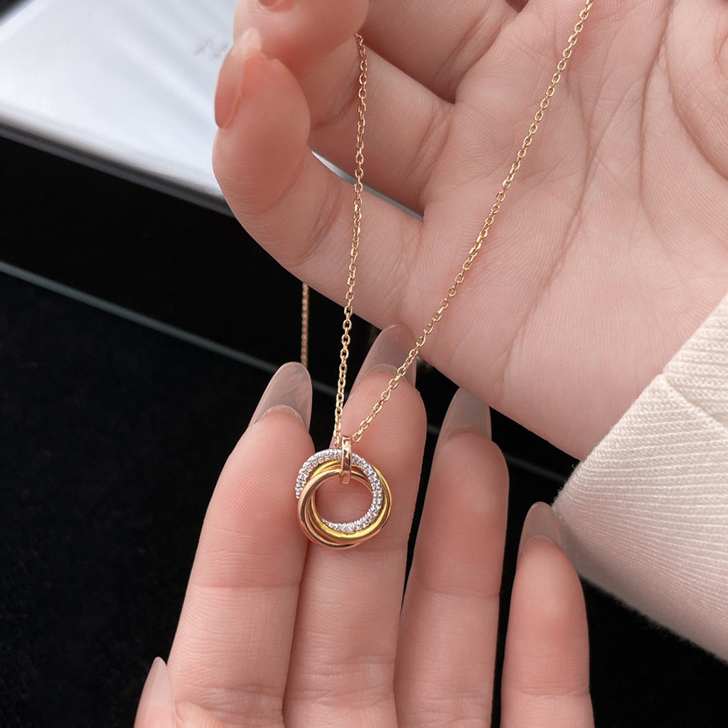 [Love Lucky]TRINITY SMALL NECKLACE