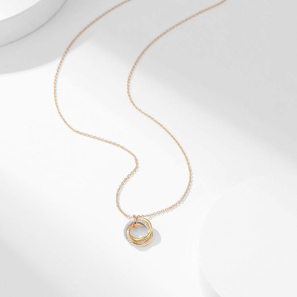 [Love Lucky]TRINITY SMALL NECKLACE