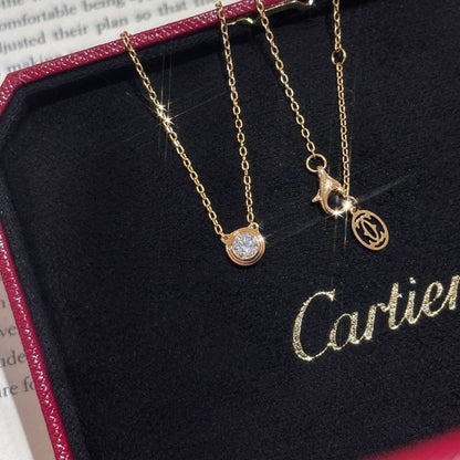 [Love Lucky]DAMOUR DIAMOND NECKLACE