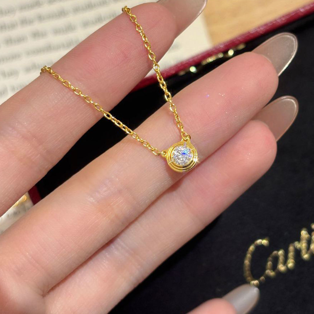 [Love Lucky]DAMOUR DIAMOND NECKLACE