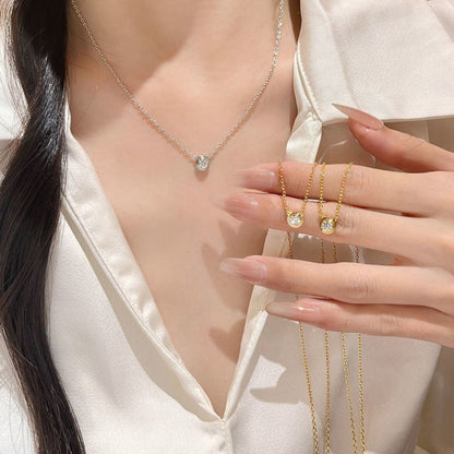 [Love Lucky]DAMOUR DIAMOND NECKLACE