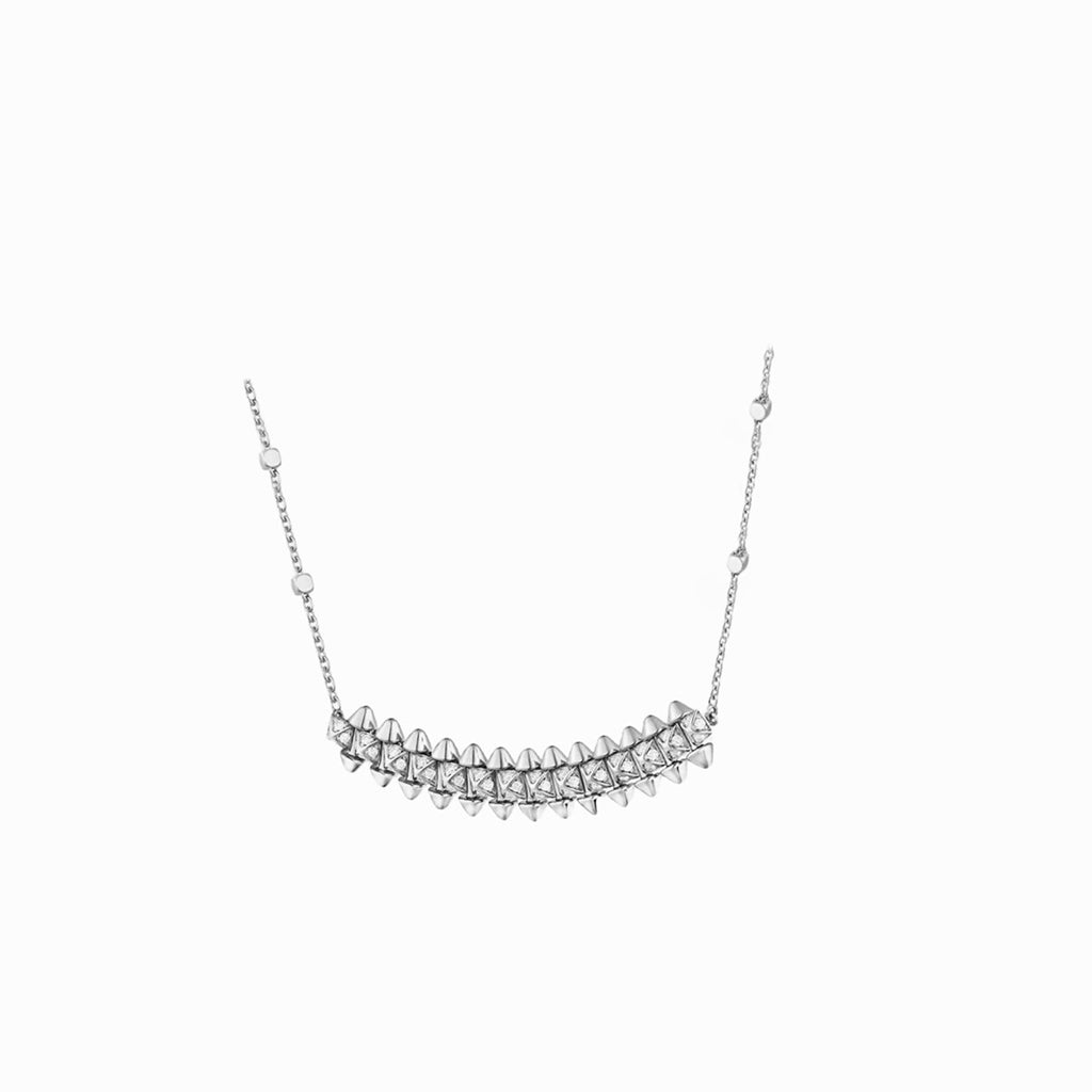 [Love Lucky]CLASH  SMALL FULL DIAMOND NECKLACE