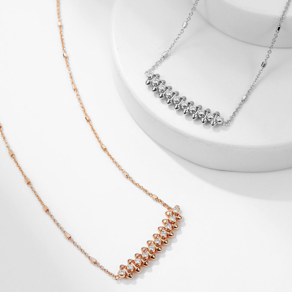 [Love Lucky]CLASH  MEDIUM DIAMOND NECKLACE